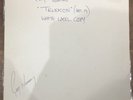 Gary Numan Signed Telekon Promo White Label Copy Vinyl Album