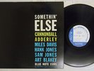 CANNONBALL ADDERLEY SOMETHIN' ELSE BLUE NOTE GXF 3001 Japan VINYL LP