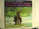 LP - JUNIOR COOK -JUNIOR'S COOKIN'- ST -ORPHEUM PRESS- AUTOGRAPHED - NM
