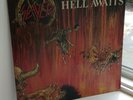 Slayer *Hell Awaits* Combat/Metal Blade MX 8020 original inner sleeve VG+