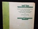 BALLADS OF THE AMERICAN REVOLUTION AND THE WAR OF 1812 RCA VICTOR P 11 78 RPM