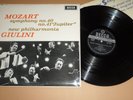 SXL 6225 MOZART GIULINI 'SYMPHONY No.40 / SYMPHONY No.41 JUPITER' DECCA STEREO