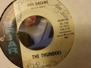 The Thunders - Off The Wall Pipe Dreams rare autographed surf rockabilly 45
