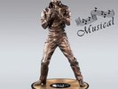 RARE ELVIS PRESLEY 75TH ANNIVERSARY LTD ED STATUE 18 INCHES TALL OFFICIAL COA