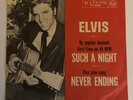 ELVIS PRESLEY Such a Night RCA 47-8400 German Press 45 With Picture Sleeve