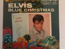 ELVIS PRESLEY Blue Christmas RCA 447-0720 Gold Standard 45 With Picture Sleeve