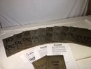 Dimension Production Music Library Set Of 9 Records And Manuals