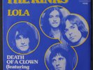 KINKS: Lola / Death Of A Clown 45 (Netherlands, PS) Rock & Pop