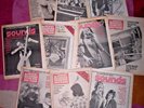 1976 NME & SOUNDS MAGS. 10 copies. Queen, Genesis, Bad Company, etc. VG-EX.