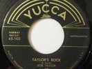 Bob Taylor and Counts Thunder/Taylor's Rock 45 YUCCA 102 1958-ROCKABILLY