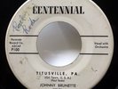 JOHNNY BURNETTE Wildcatters 45 Titusville PA CENTENNAL promo rockabilly   Ct406