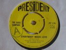 THE GASS COMPANY EVERYBODY NEEDS LOVE/ NIGHTMARE. UK 45  DEMO. RARE PYSCH