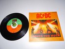 AC/DC - Touch too Much (1980) Vinyl 7` inch Single Vg ++ to mint