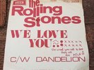 Rolling Stones - We Love You / Dandelion - CAT: FM7365 45 South Africa