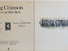 KING CRIMSON/ Starless and Bible Black/ 1st Press UK Original, EX