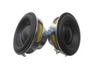 TONLEN 2Pcs 40mm Full Range Speaker 1.5inch 5W 4ohm HiFi Rubber Side Speakers DI
