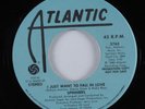 Modern Soul 45 SPINNERS I Just Want To Fall In Love ATLANTIC VG+ promo HEAR