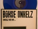 Böhse Onkelz - Onkelz wie wir - blaues Vinyl - originale RARE Schallplatte 1987
