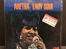 ARETHA FRANKLIN Lady Soul LP ORIGINAL 1968 STEREO ATLANTIC R&B w/Hype Sticker