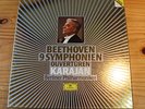 BEETHOVEN 9 Symphonies KARAJAN 7-LP-Box DG Digital