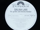 DALIAH LAVI -Für große und kleine Kinder- LP 1975 Polydor Promo Archiv-Copy mint