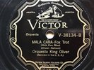 JAZZ: KING OLIVER & HIS ORCH - ‘MULE FACE BLUES/ BOOGIE WOOGIE’ VICTOR V38134