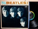 MEET THE BEATLES LP CAPITOL T2047 MONO ORIGINAL 1964 1st PRESS NO PUB CREDITS