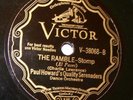 Hot Victor V-38068 Paul Howard Band-The Ramble (Hollywood 1929)