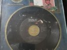 Elvis Presley Plaque with 45 RPM Blue Christmas and Santa Claus is Back in Town