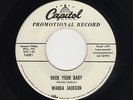 '58 Classic Fem Rockabilly WANDA JACKSON Rock Your Baby/Sinful Heart M- DJ HEAR