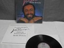 Luciano Pavarotti Hand Signed LP Album Cover Henry Mancini ?Volare