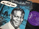 Unforgettable Original 10” LP Nat King Cole Capitol Nice Copy 1950s Pop Jazz