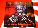 IRON MAIDEN A REAL DEAD ONE 1993 UK 1st LIVE LP GATEFOLD SLEEVE Fear Of The Dark