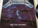 Metallica Ride The Lightning Lp 60396-1 W/Lyrics 1984 OG Vinyl Excellent Cond.