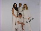SINATRA FAMILY: Wish You A Merry Christmas LP (Autographed oc by NS, co)