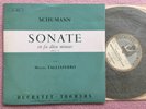 MAGDA TAGLIAFERRO Schumann Sonata No.1 ORIG Ducretet-Thomson FRA-1951 10