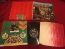 BEATLES sgt. pepper's LP (PMC 7027) 637-1 & 638-1 + CUT-OUT & INSERT SLEEVE