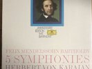 2720 068 Mendelssohn 5 Symphonies / Karajan / BPO 4 LP Box Set SEALED