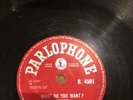 ADAM FAITH WHAT DO YOU WANT / RECORD 78 rpm