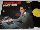 KARLHEINZ STOCKHAUSEN   PROZESSION LP   NEAR MINT GERMAN PRESS