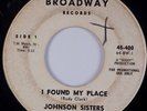 JOHNSON SISTERS: I Found My Place BROADWAY Northern Soul 45 MP3