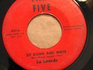 LA CHORDS   Sit Down And Write   TAKE FIVE   Rare Orig. AZ Doo Wop 45