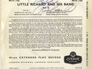 Little Richard - American Rock and Roll Legend In Person Signed 7