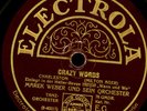 MAREK WEBER ORCHESTER Crazy Words -Charleston-/ Hallelujah  Schellackplatte S540