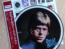 DAVID BOWIE 'David Bowie' Japan vinyl picture-disc LP, with discography insert