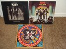 KISS DRESSED TO KILL, LOVE GUN & ROCK AND ROLL OVER ALBUMS