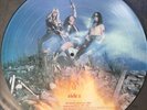 VENOM AT WAR WITH SATAN ORIGINAL 1984 NEAT PICTURE DISC LP VINYL RECORD EX-