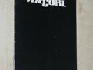  CARNAGE VISORS THE CURE BOOKLET FAITH TOUR 1981 VERY SCARCE PICTURE TOUR