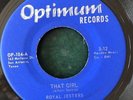 ROYAL JESTERS That Girl/ Lady Sunshine 45 on Optimum TX 70's Latin Soul M- HEAR