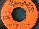 DOC & SAL Can't Get You Offa My Mind 45 on Dynamic TX Chicano soul 2-sider HEAR